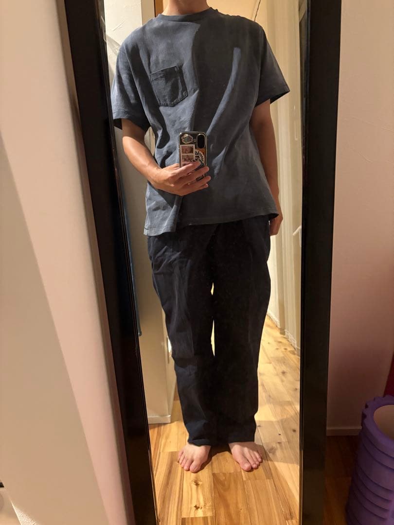 90s ラルフローレン ポロチノ 初期タグ ネイビー W34