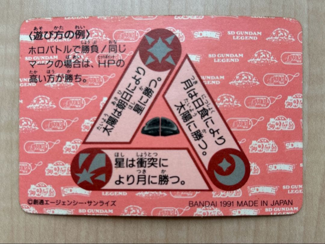SDガンダム　カードダス コミックボンボン　非売品