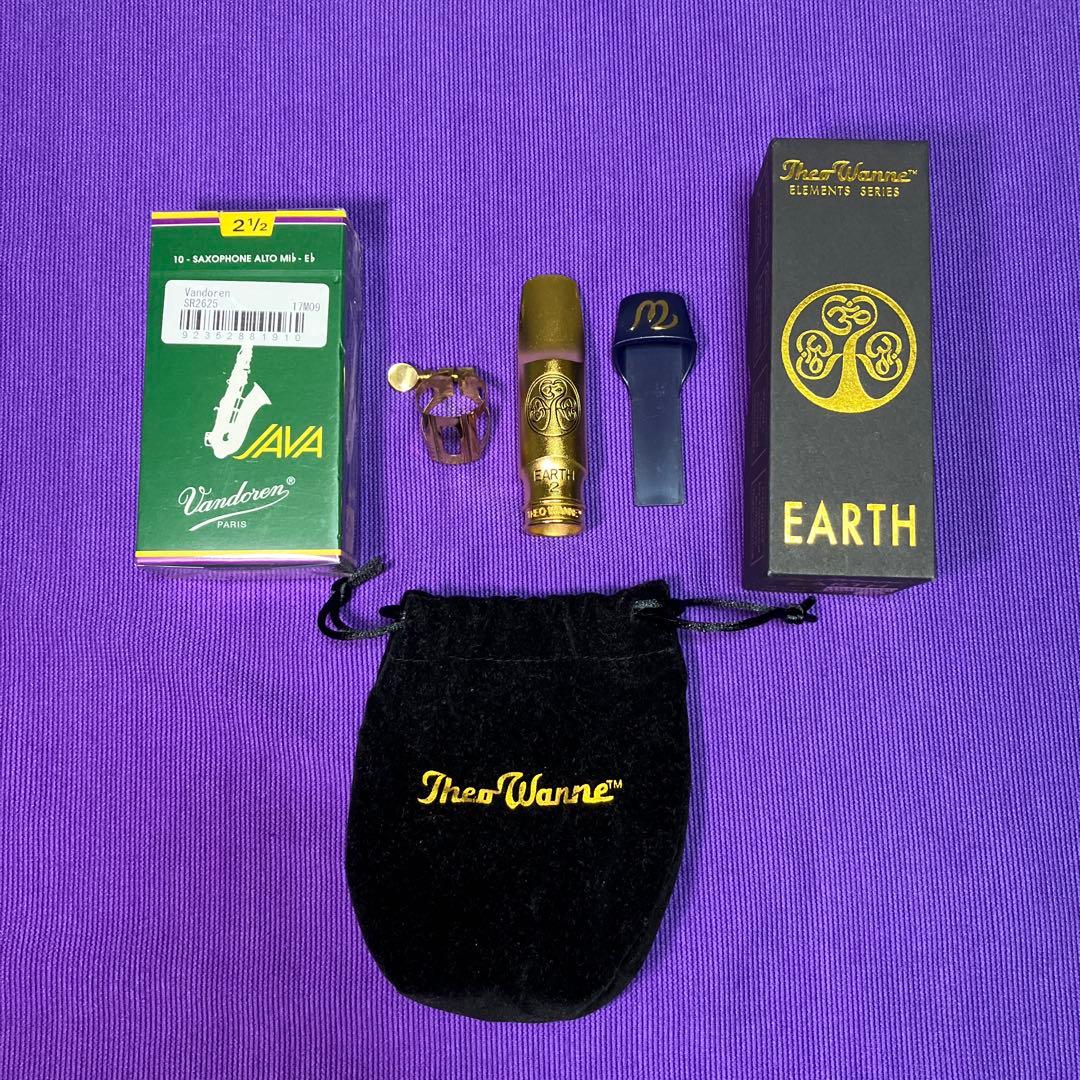 セオワニ EARTH オープニング7 アルトサックスMPリード10枚付