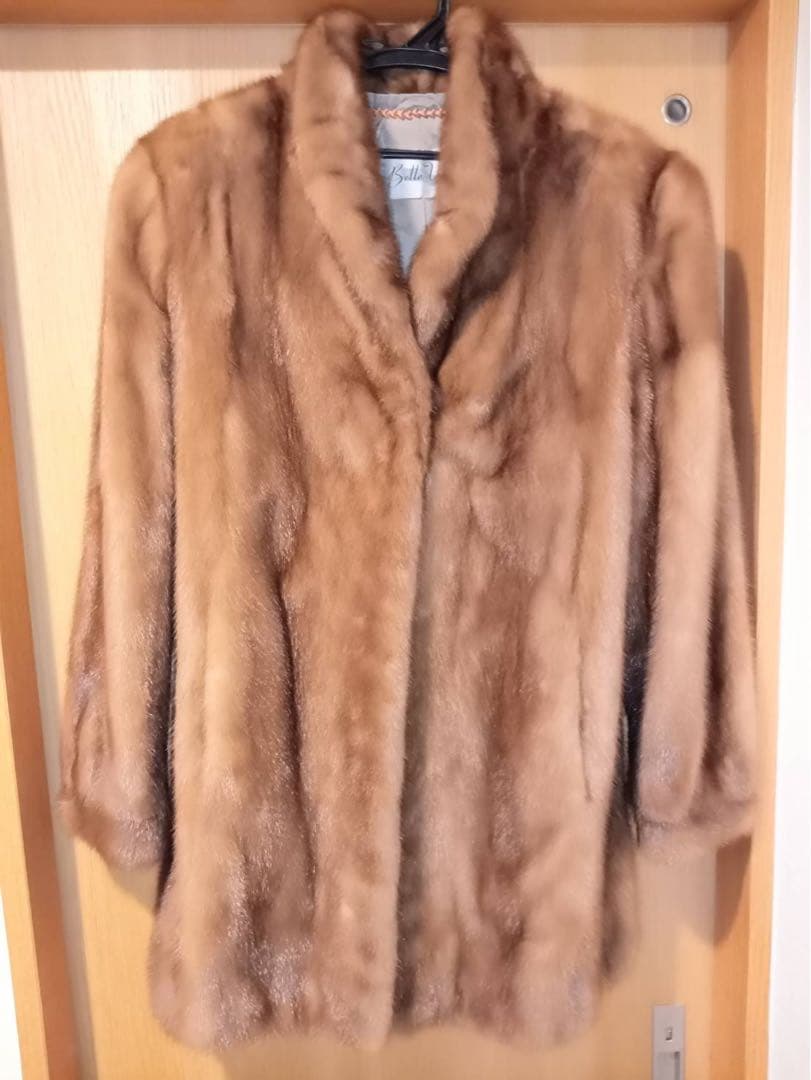 サガミンクコート ブラウン 銀サガ