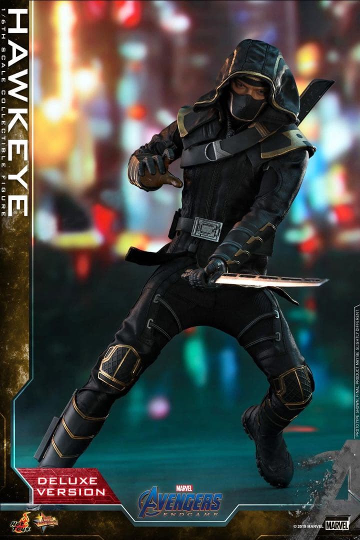 ホークアイ デラックス版 マーベル ホットトイズ フィギュア 新品 未開封