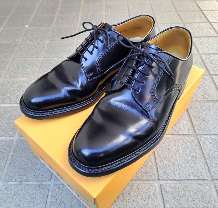 リーガルREGAL 2504 プレーントゥ 24.5cm