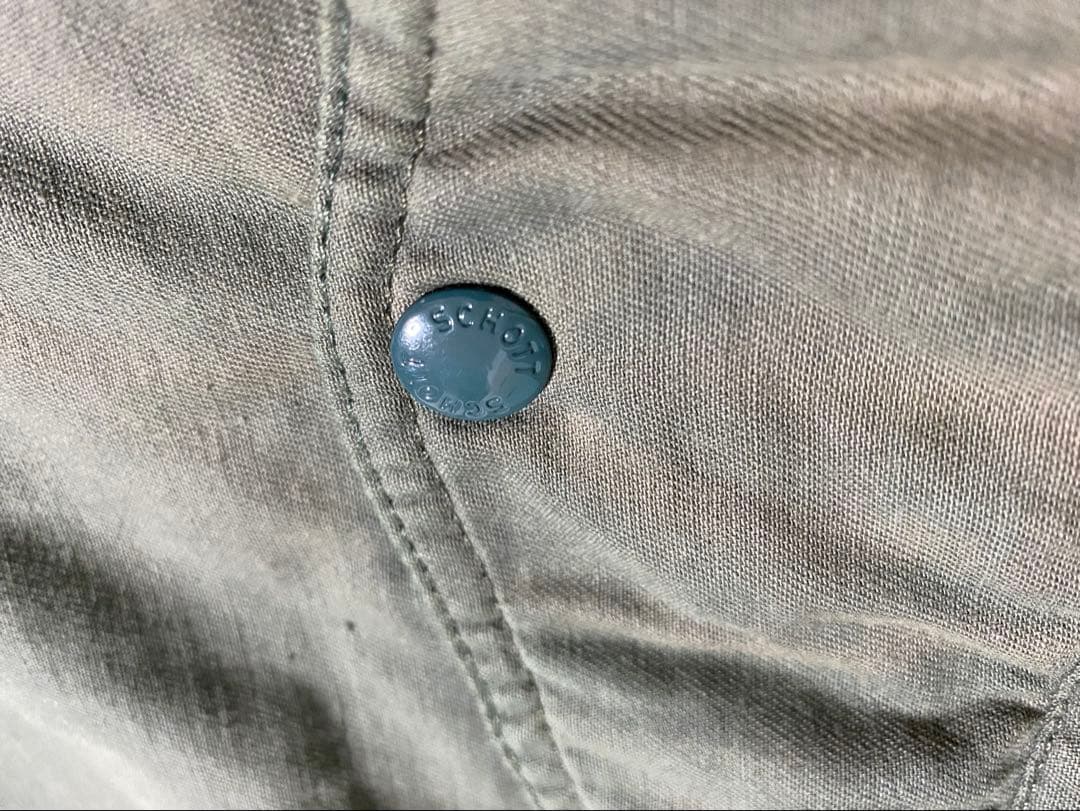 SCHOTT N-3B オリーブグリーン ミリタリージャケット