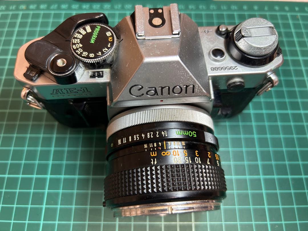 Canon キャノン　AE-1 program 50mmF1.4訳あり