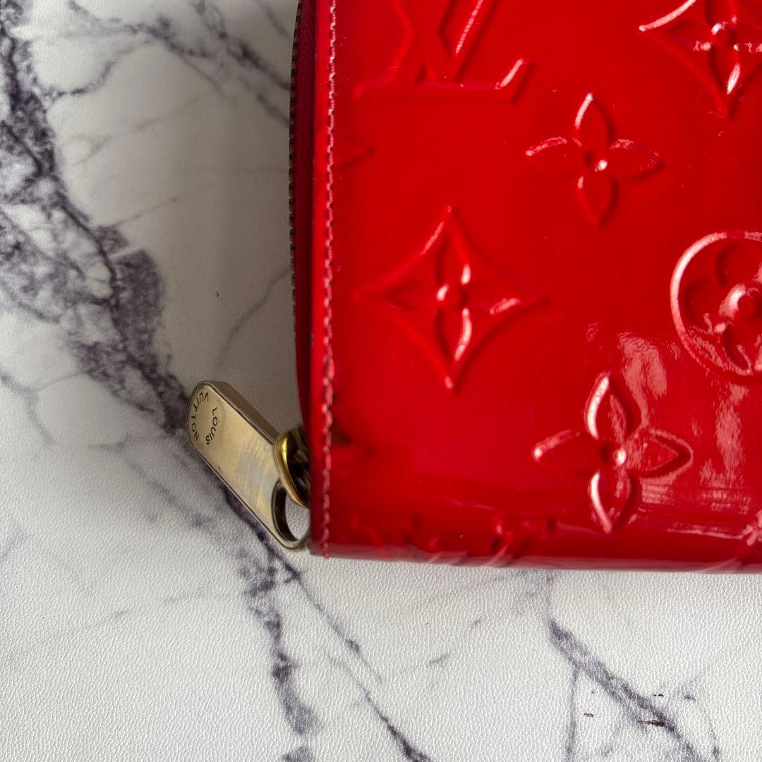 ルイヴィトン ジッピーウォレット ヴェルニ モノグラム ラウンド⑦B