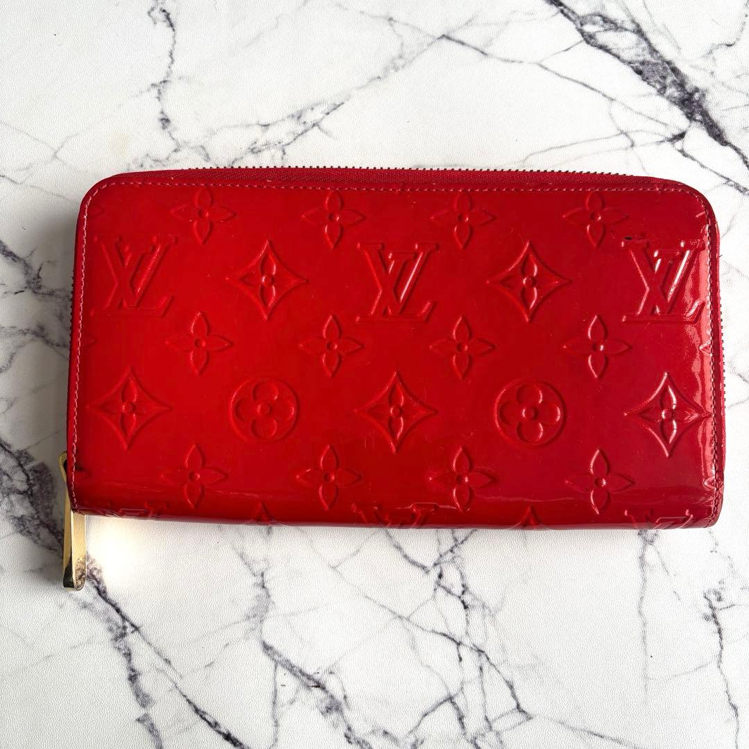 ルイヴィトン ジッピーウォレット ヴェルニ モノグラム ラウンド⑦B