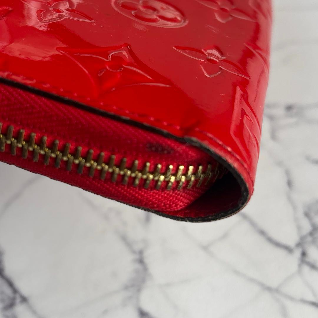 ルイヴィトン ジッピーウォレット ヴェルニ モノグラム ラウンド⑦B