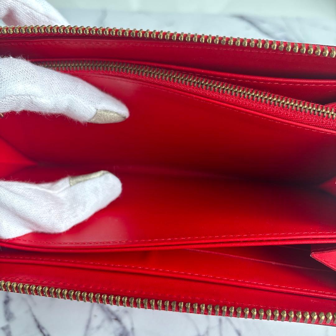 ルイヴィトン ジッピーウォレット ヴェルニ モノグラム ラウンド⑦B