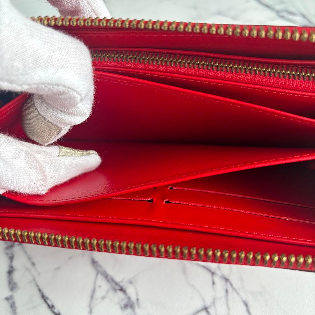 ルイヴィトン ジッピーウォレット ヴェルニ モノグラム ラウンド⑦B