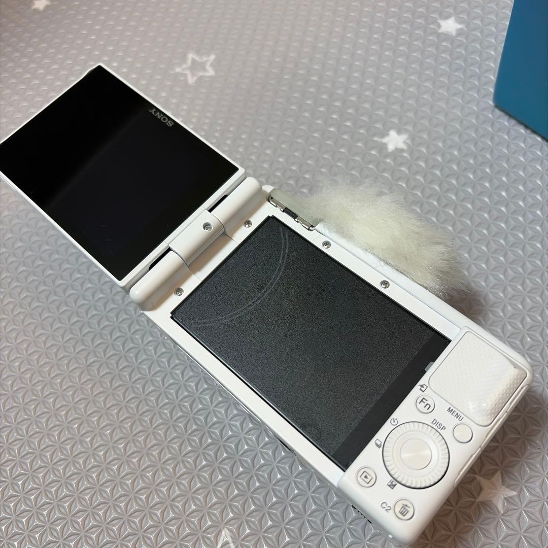 VLOGCAM ZV-1G ガンマイク付き ホワイト シューティングキット