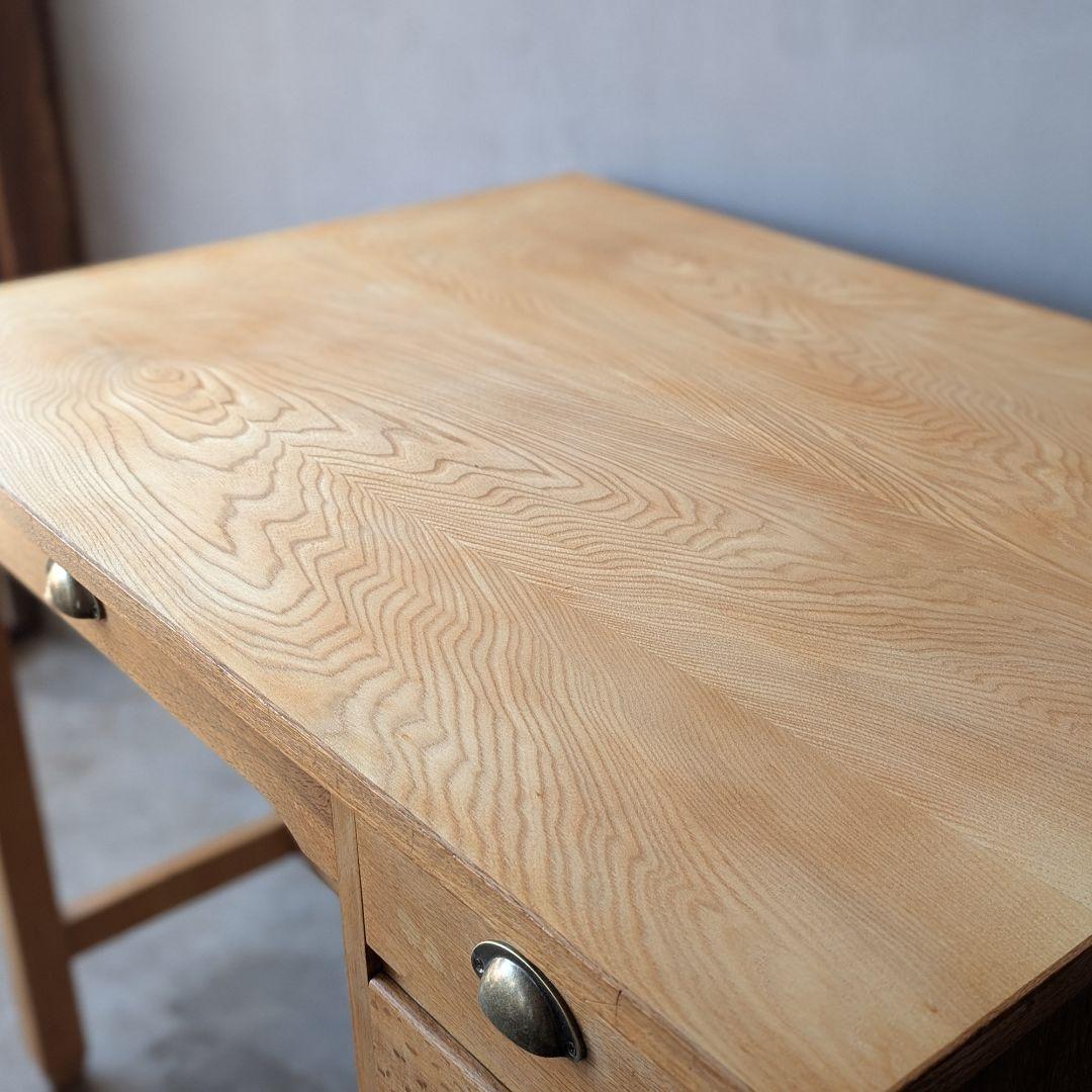 【古家具】昭和中頃〜後期ぐらいに作られた大きめな机　作業台　ワークデスク
