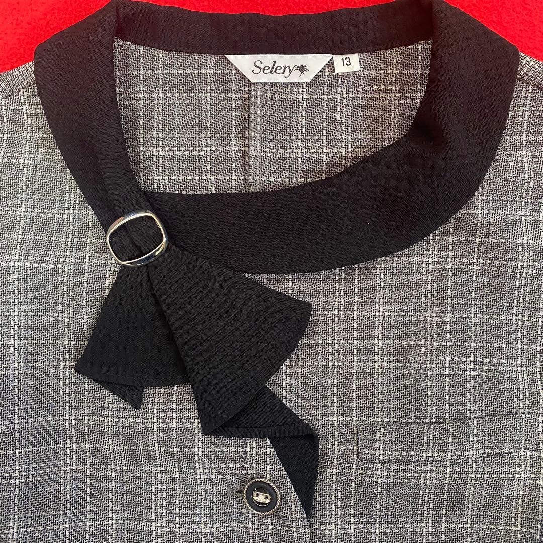 【naru☆】セロリー ボンマックス 事務服 オーバーブラウス スカート