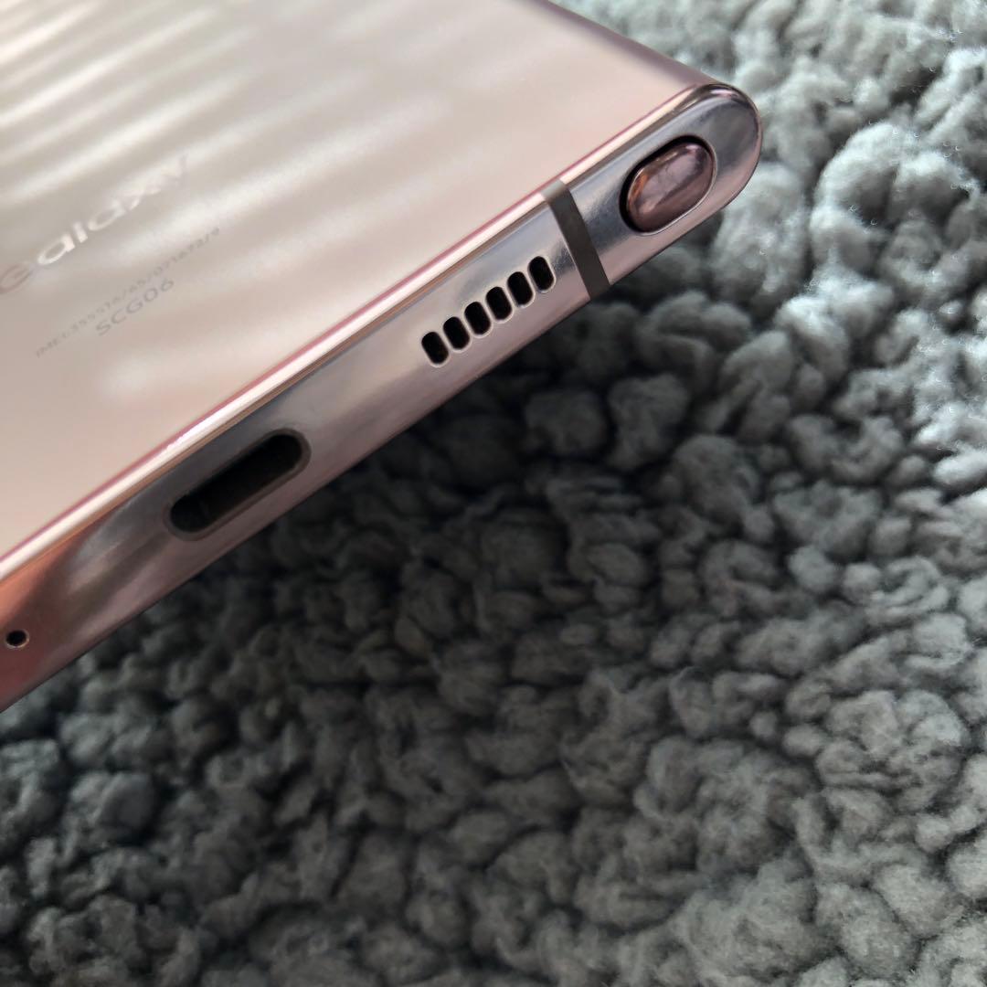 D*g様 galaxy note 20 ultra 5G 256GB au版 S