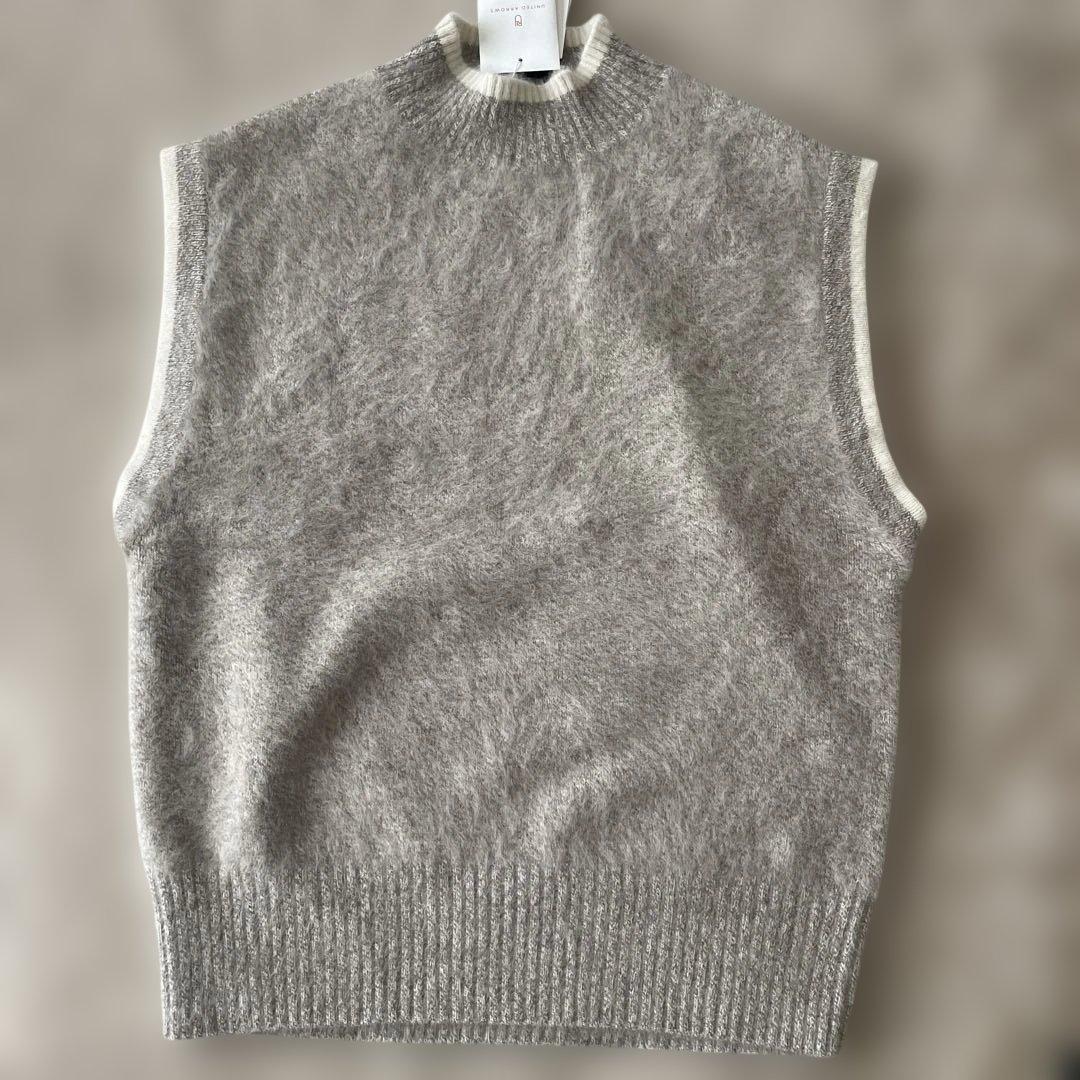 【 新品タグ付き 】ユナイテッドアローズ フォックスカシミヤ ニットベスト