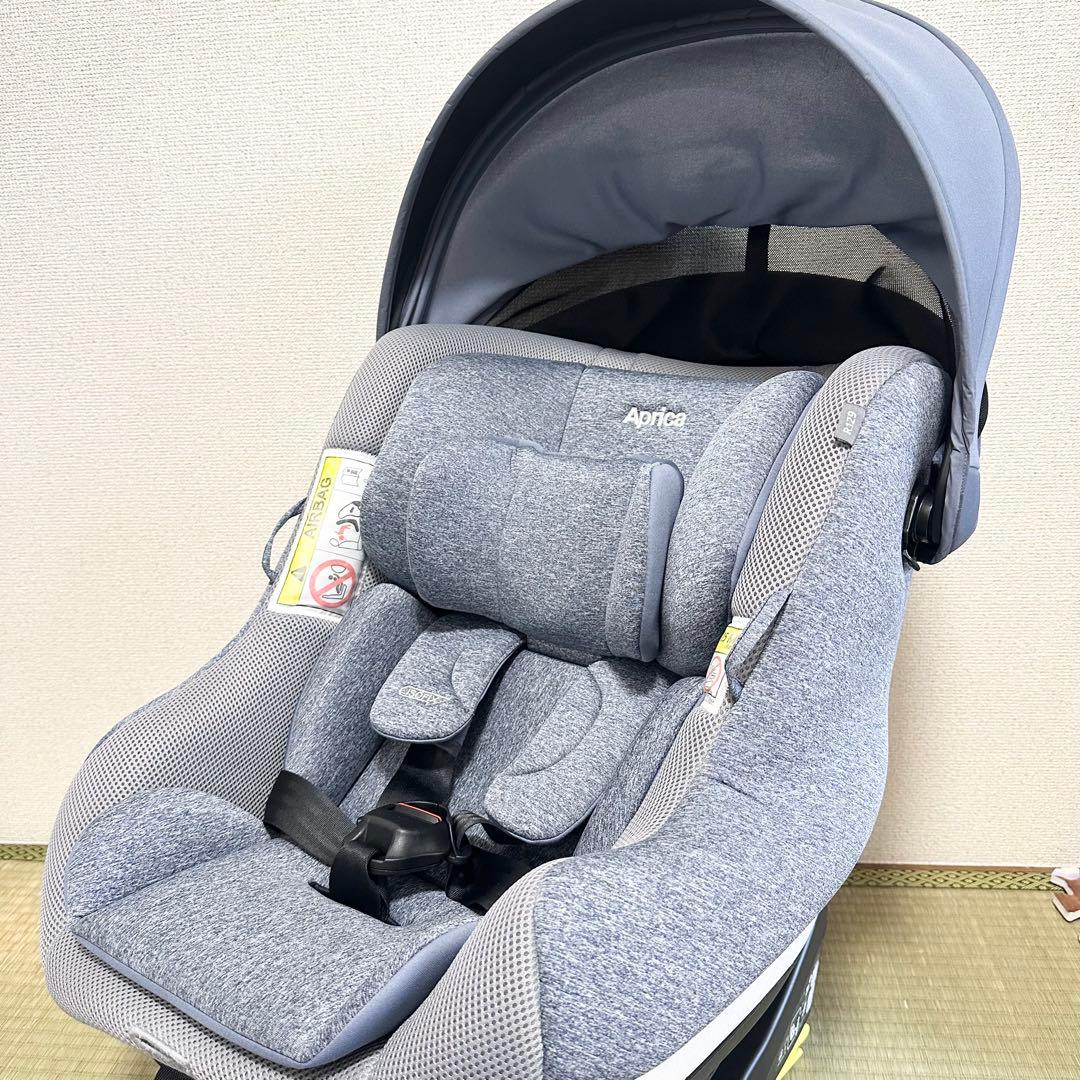 Aprica クルリラ プラス ライト チャイルドシート ISOFIX 回転式