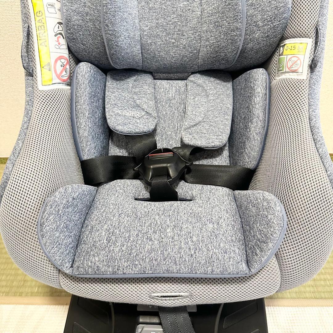 Aprica クルリラ プラス ライト チャイルドシート ISOFIX 回転式