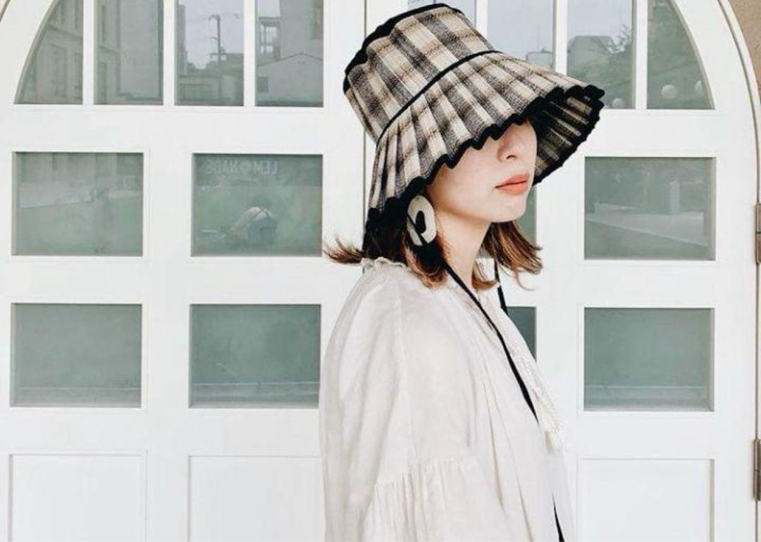 ローナマーレイLORNA MURRAY kyoto 麦わら帽子　Lサイズ