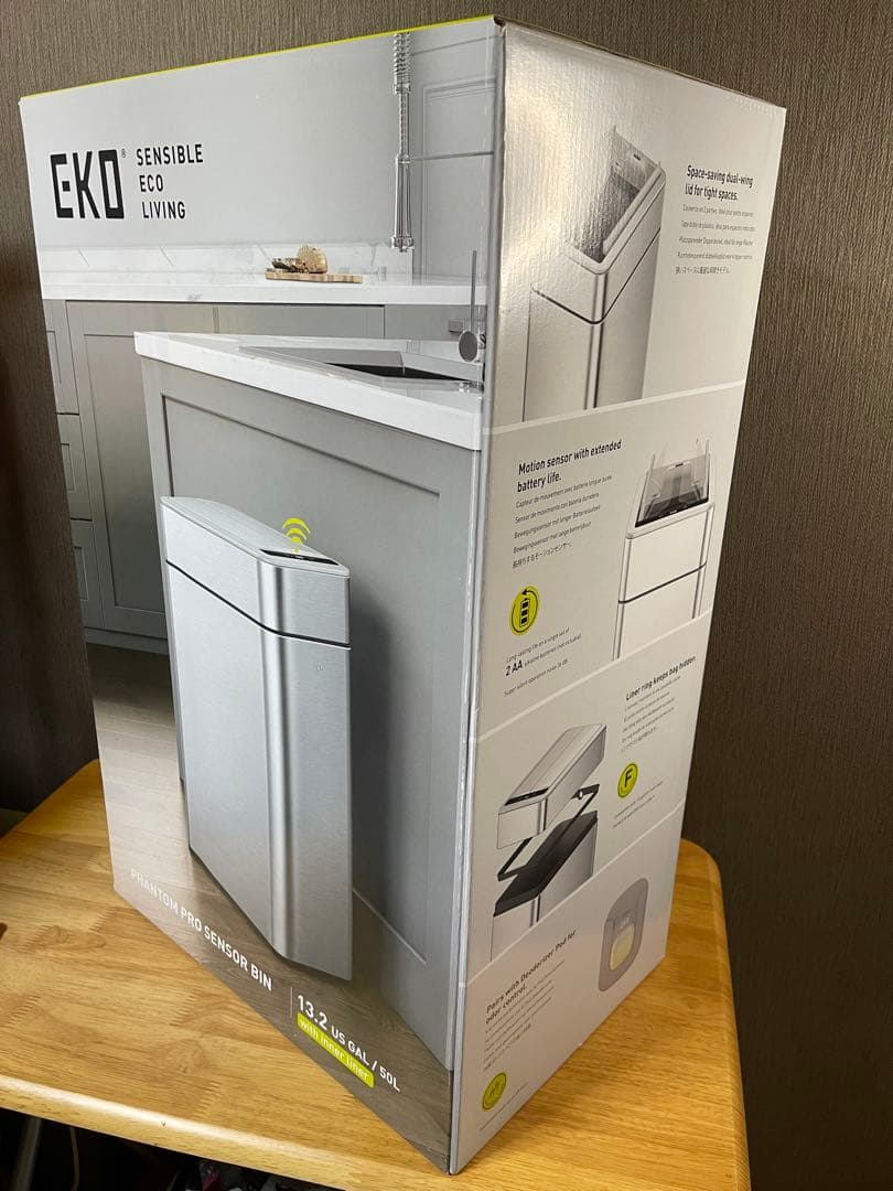 ★☆【新品】EKO Phantom Pro Sensor Bin 50L ゴミ箱