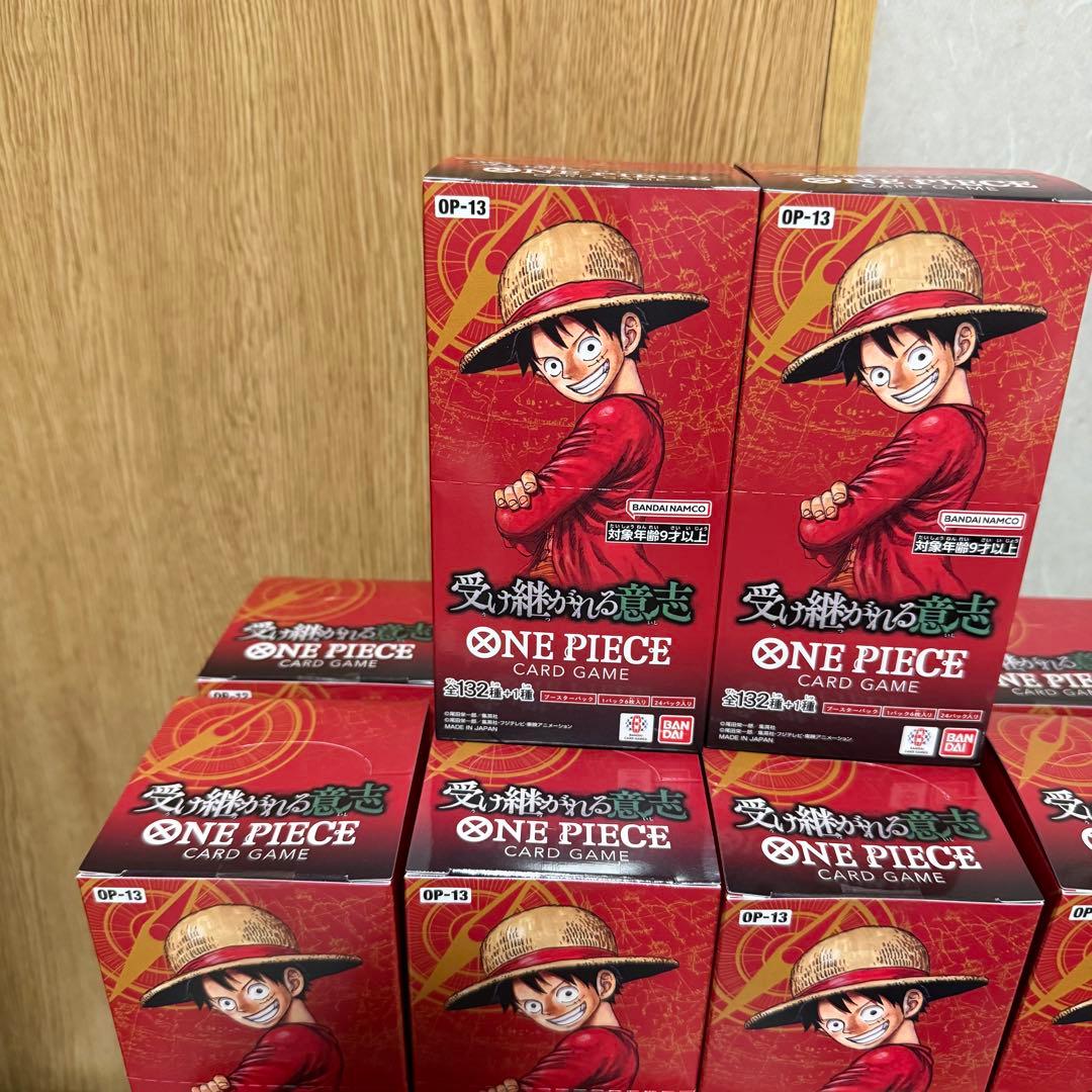 新品未開封　ワンピースカードゲーム 　受け継がれる意志　10ボックス