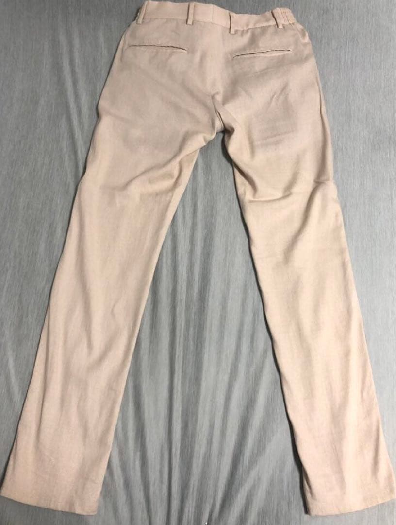 わけよこ】giabsarchivio マサッチョ リネン スラックスパンツ