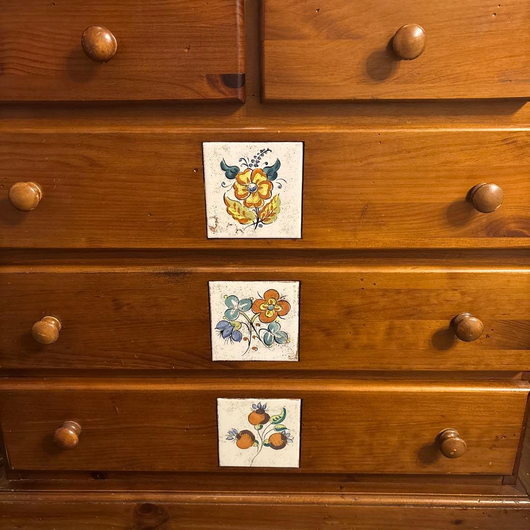 【最終】ACTUS バレンシア家具 スペイン家具 ライティングデスク チェスト