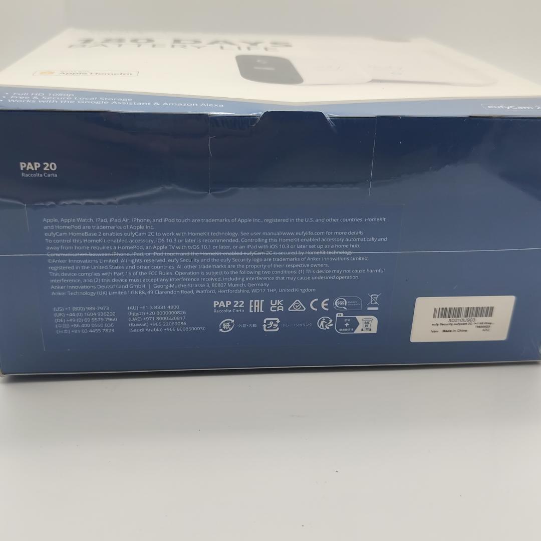 Anker Eufy Security eufyCam 2C（屋外カメラ）