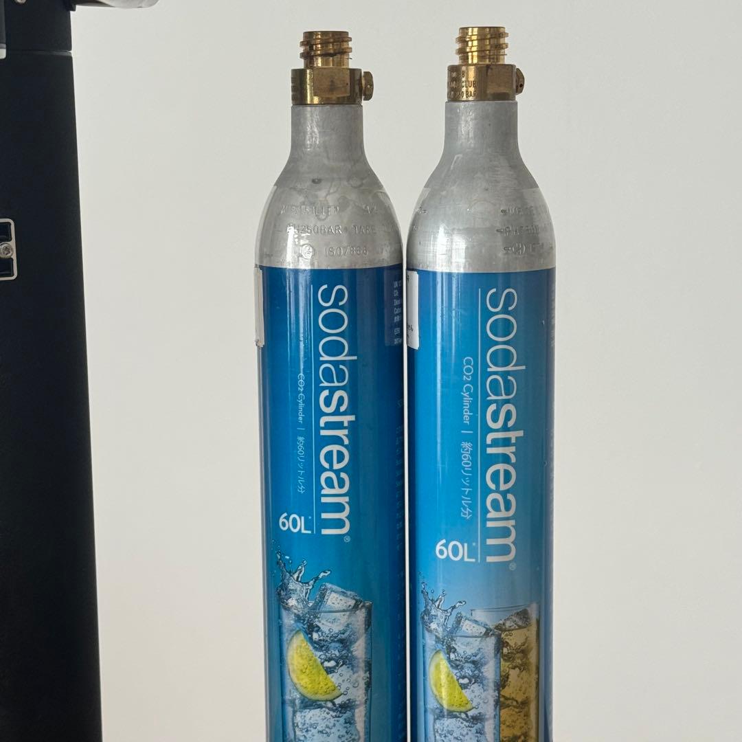 あき　aarke Carbonator3 マットブラック ガラスボトル