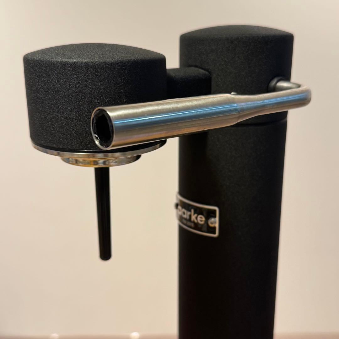 あき　aarke Carbonator3 マットブラック ガラスボトル