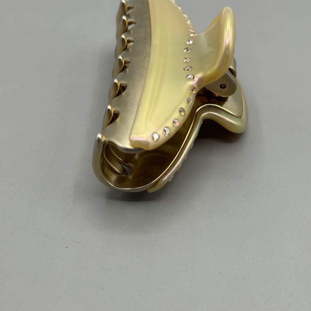 美品　アレクサンドルドゥパリ　ヴァンドーム　ヘアクリップ　M ゴールド