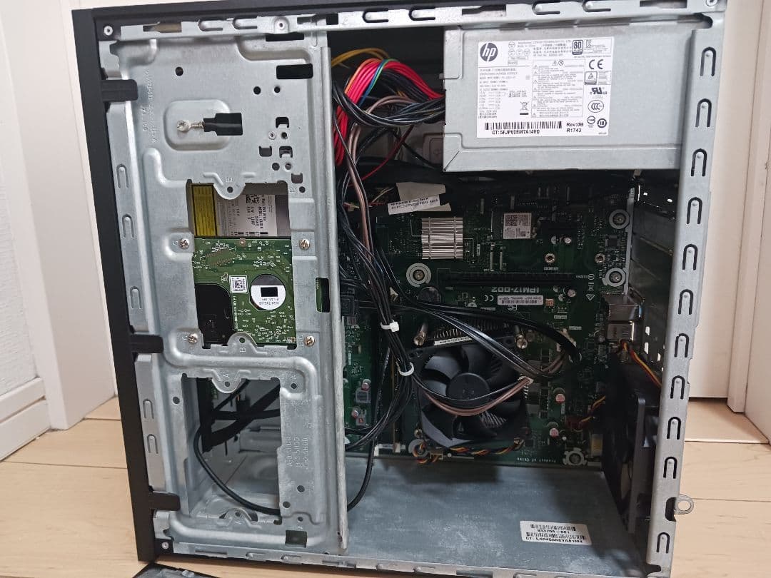 HP デスクトップPC ●I3-7100 ●HDD 500GB ●無線内蔵