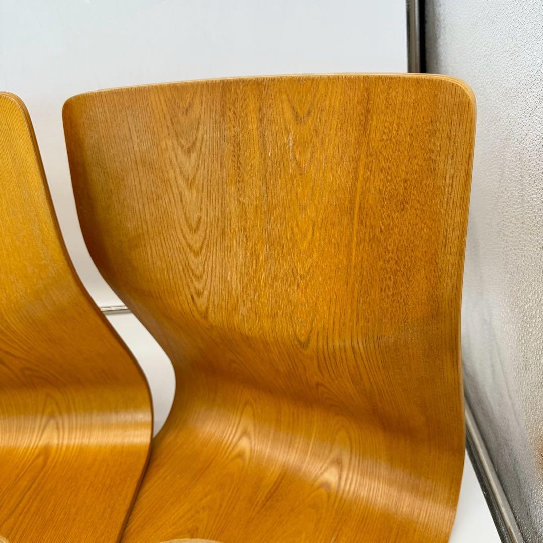 天童木工 座椅子 4脚セット　Tendo 木製　曲げ木