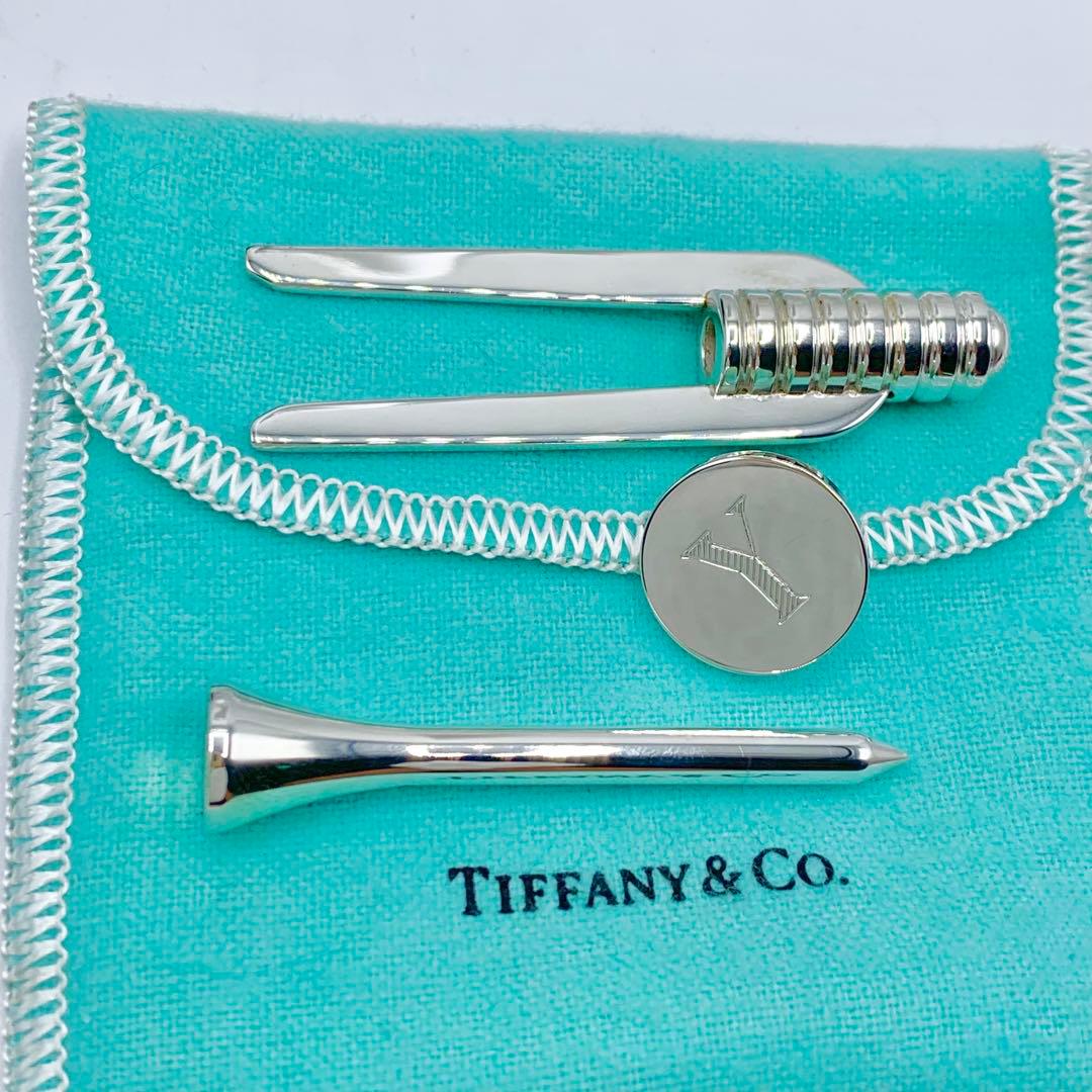 【超希少/超美品】Tiffany ゴルフ　ティー　マーカー　フォーク　925