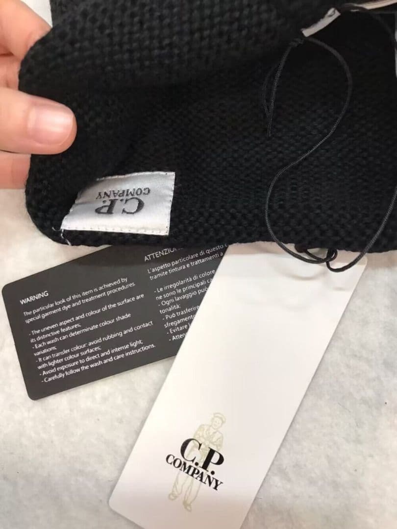 C.P.COMPANY ゴーグル ブラック バラクラバ