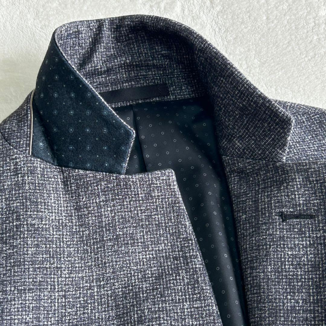 美品 ジョセフアブード ストレッチ セットアップ シングルスーツXL ジャケット