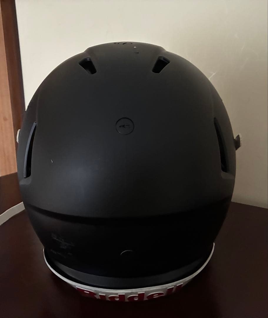 Riddell ブラック アメリカンフットボールヘルメット Lサイズ