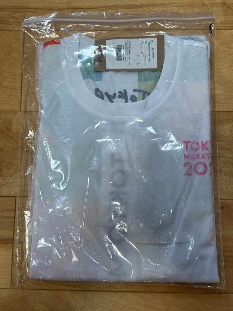 【新品未使用】ASICS 東京マラソン2024 公式Tシャツ Lサイズ