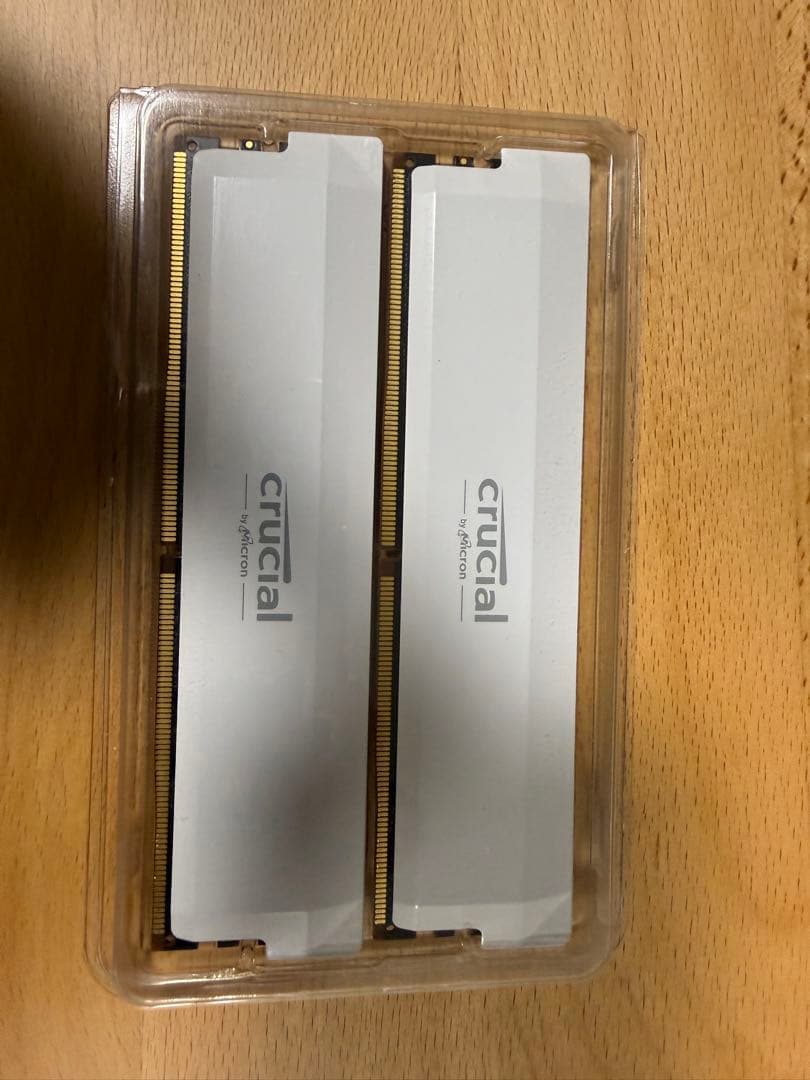 メモリー crucial DDR5 Pro 32GB (2x16GB) 6000MHz