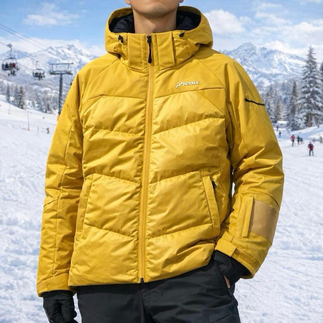 【ジジ】Phenix ハイブリッドレガシージャケット マスタード 立体裁断