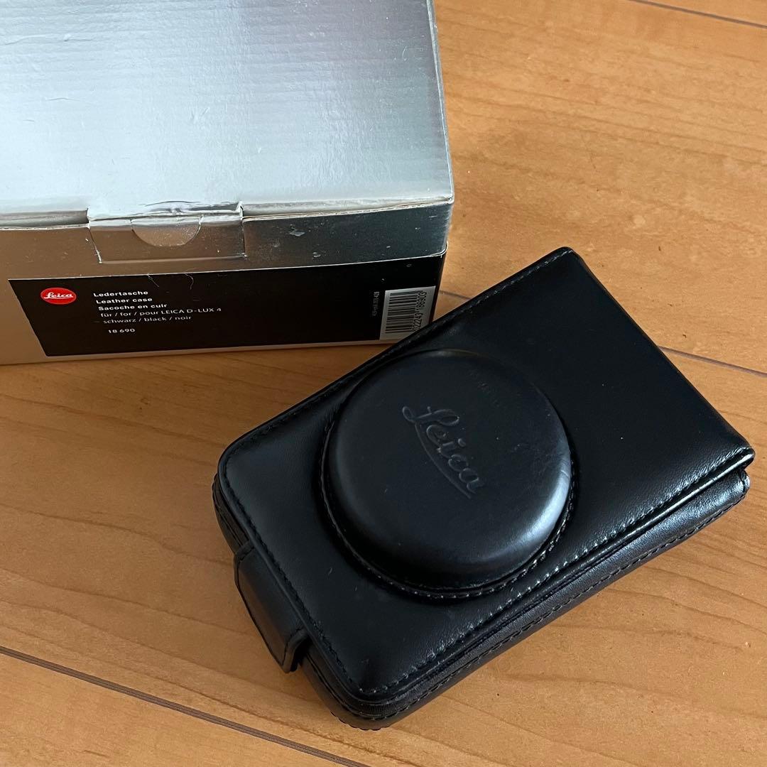 美品 Leica D-LUX4 ライカ デジタルカメラ レザーケース付