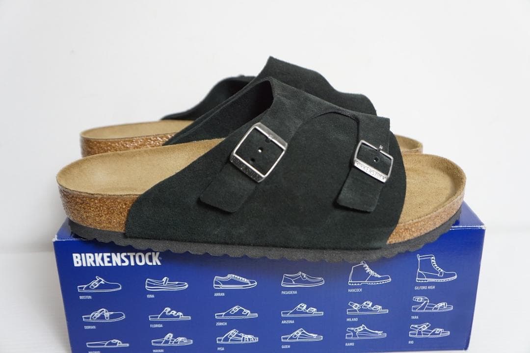 新品 BIRKENSTOCK チューリッヒ レザー サンダル 1001O▲