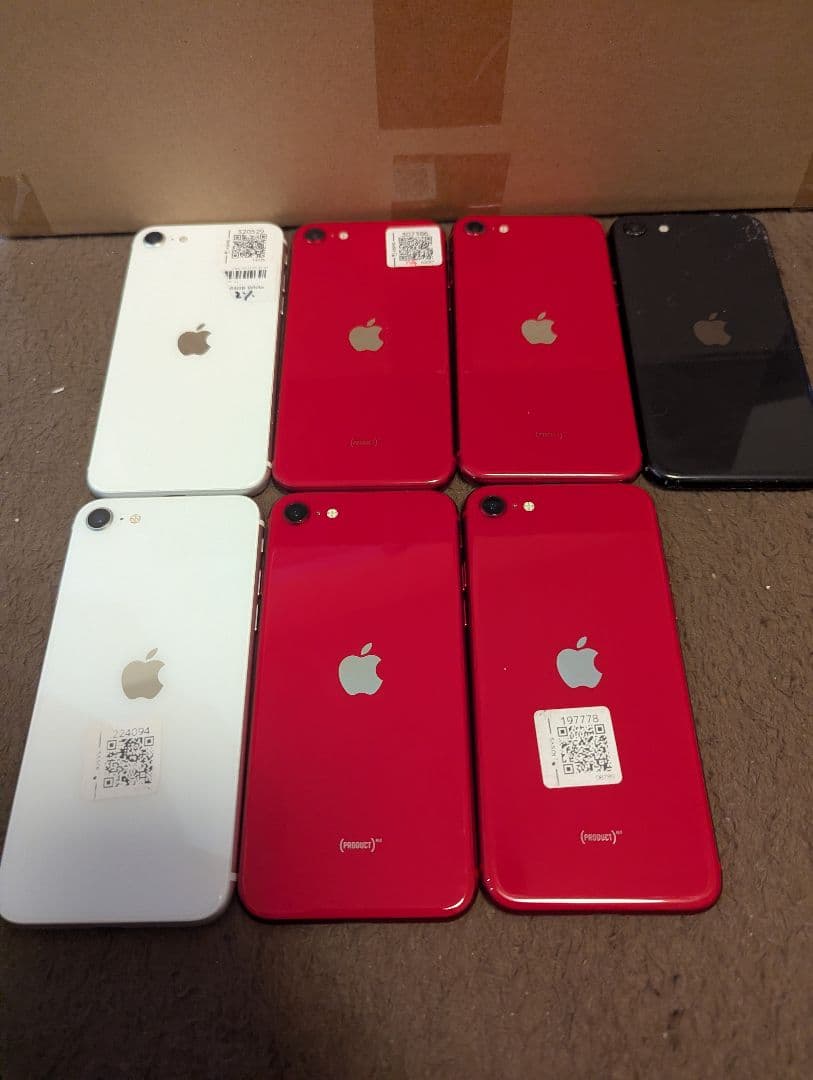 iPhone SE 第2世代 64GB ジャンク　7台