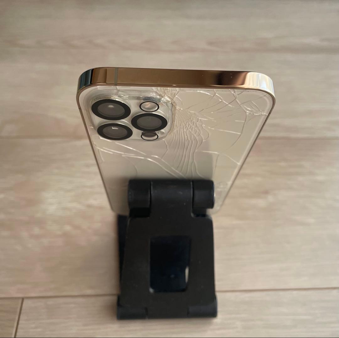 iPhone12Pro 512GB SIMフリー 82% 背面強化ガラスカバー付