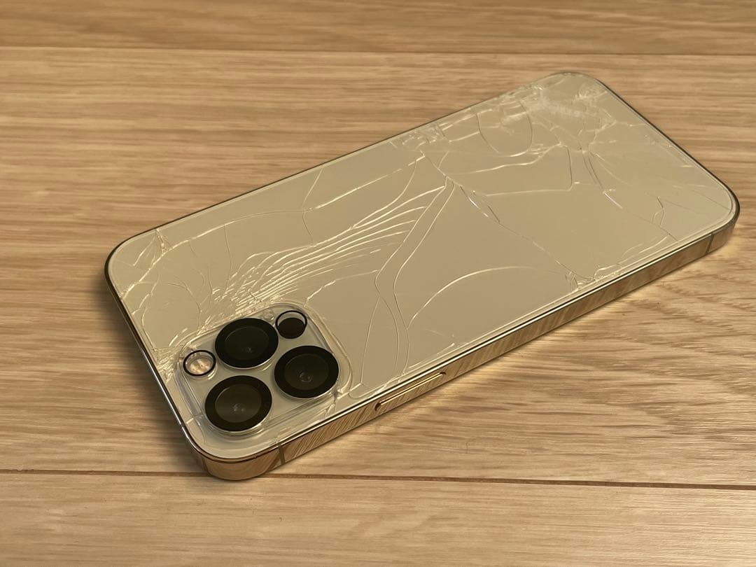 iPhone12Pro 512GB SIMフリー 82% 背面強化ガラスカバー付