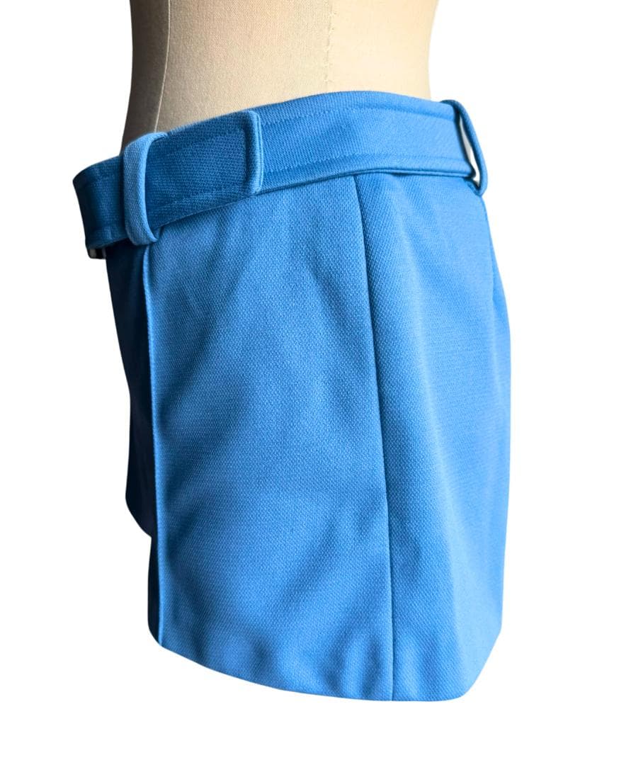 Miu Miu ミュウミュウ ピケスポーツ ベルト付 ショートパンツ サイズ40