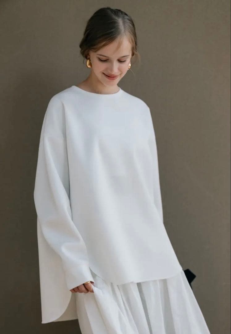 新品❤︎pois ポワ❤︎marshmallow pullover 白