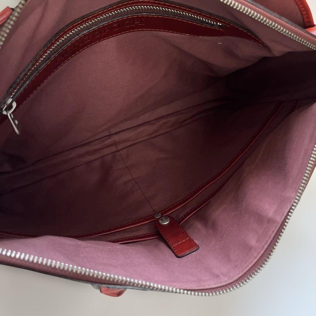 ●エルゴポック　2way ビジネス　バック　ショルダー　バッグ　オールレザー