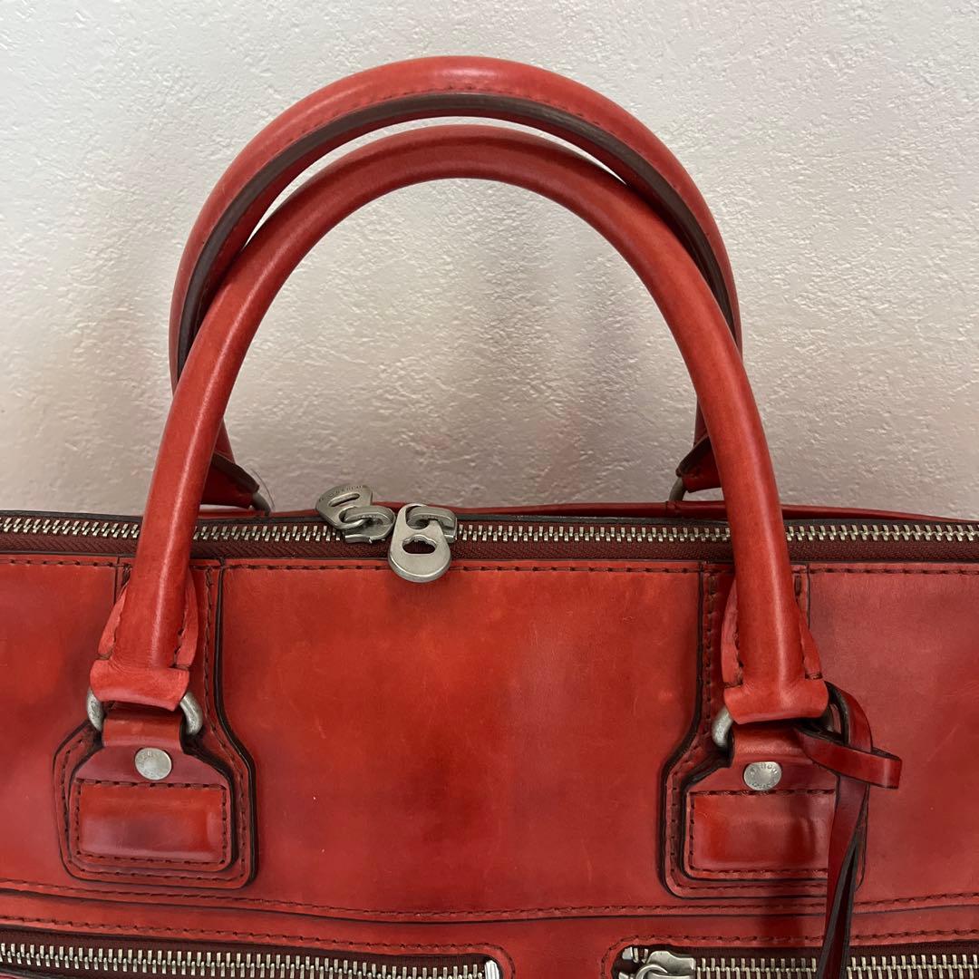 ●エルゴポック　2way ビジネス　バック　ショルダー　バッグ　オールレザー