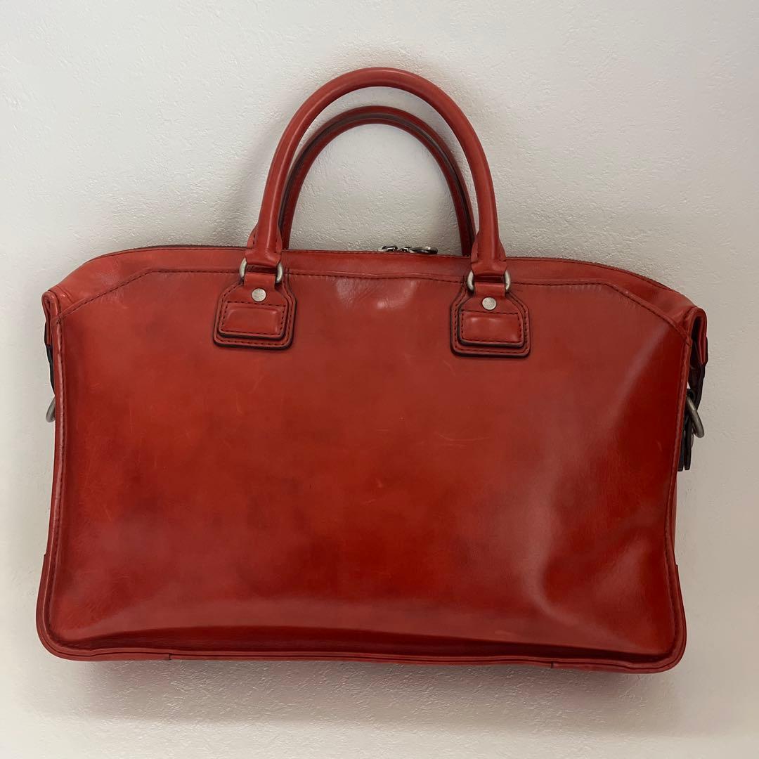 ●エルゴポック　2way ビジネス　バック　ショルダー　バッグ　オールレザー