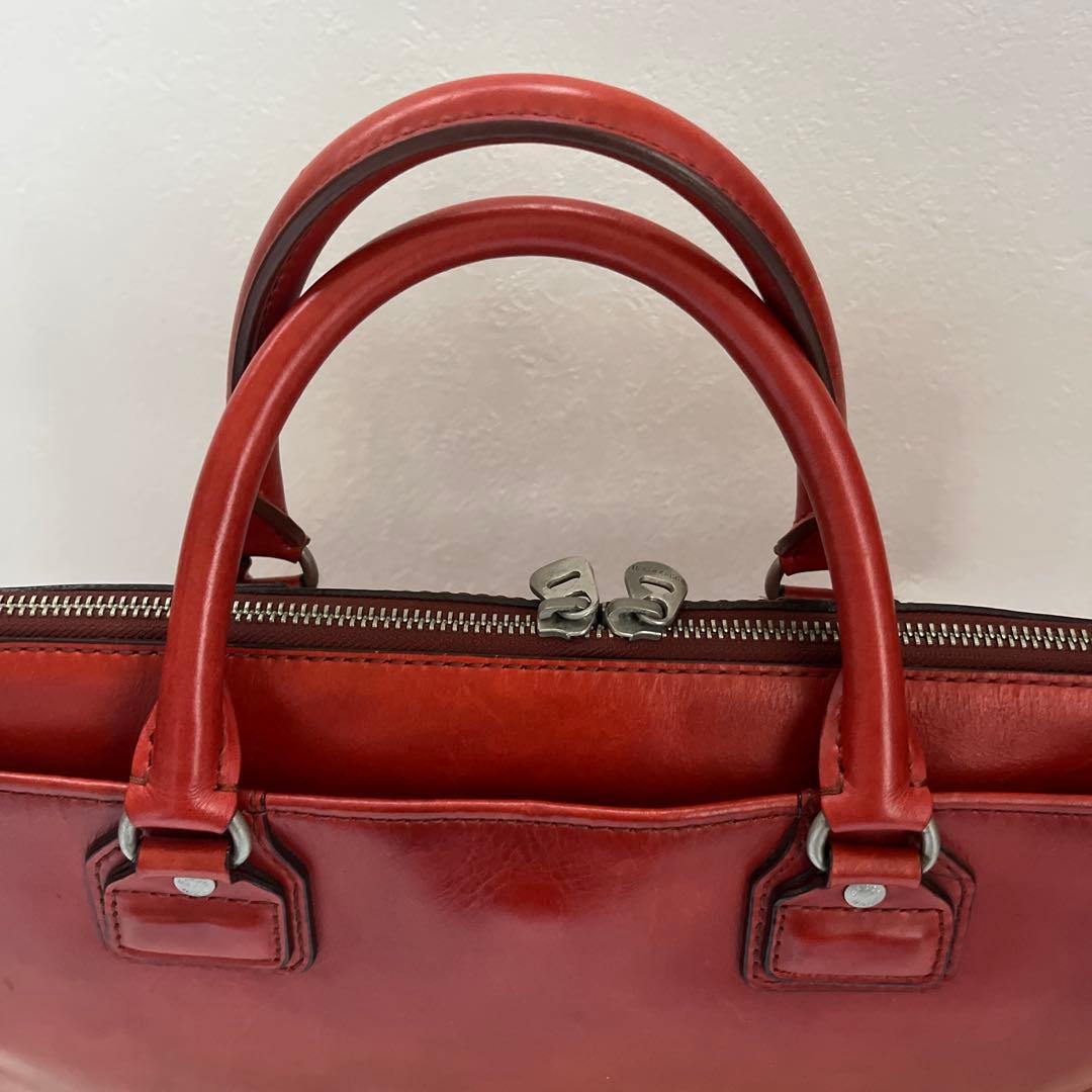 ●エルゴポック　2way ビジネス　バック　ショルダー　バッグ　オールレザー