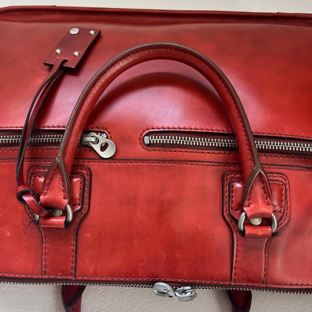 ●エルゴポック　2way ビジネス　バック　ショルダー　バッグ　オールレザー